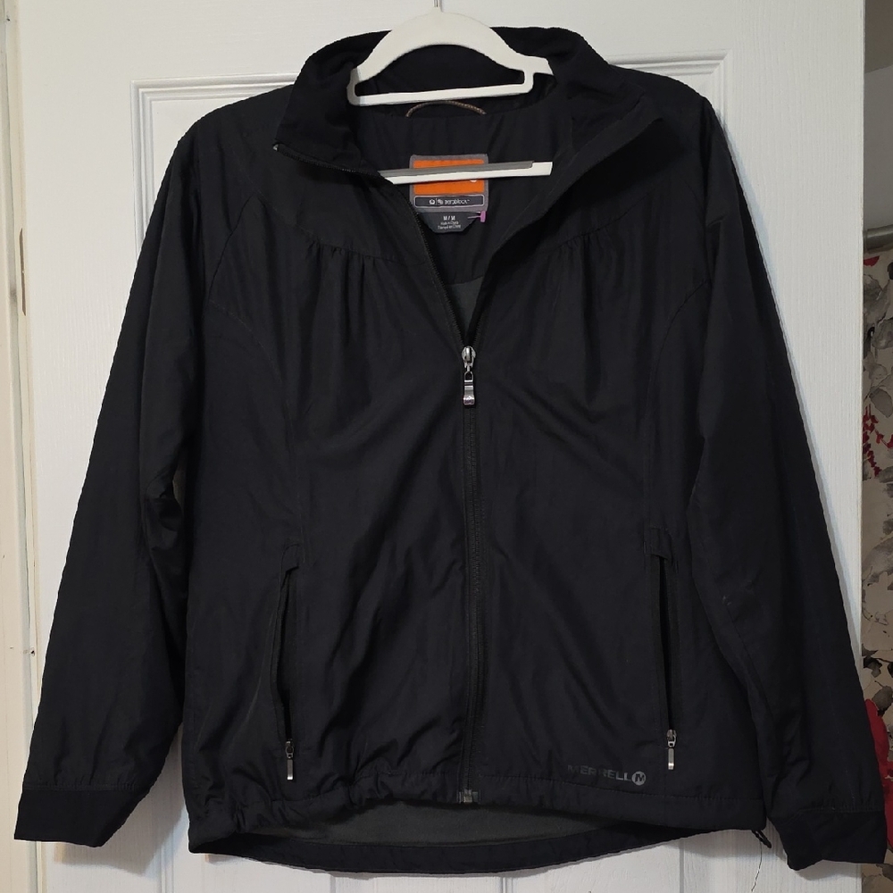 Merrell Men's Black Windbreaker Jacket
